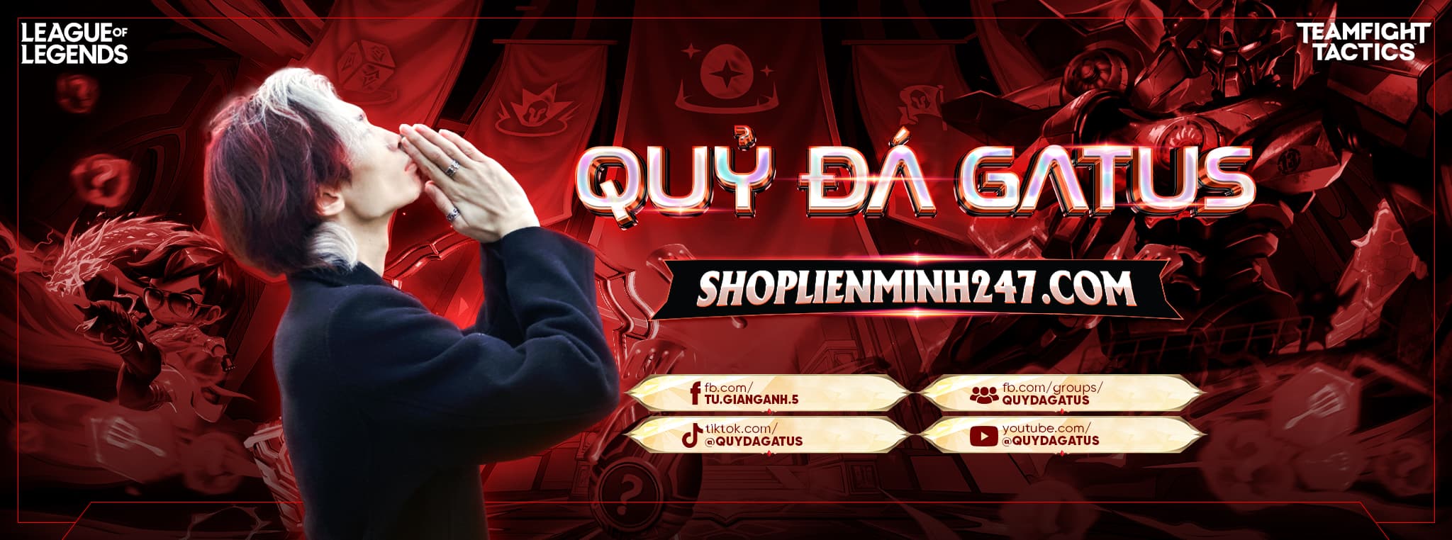 Quỷ Đá Gatus — ShopLienMinh247.com và các kênh mạng xã hội.